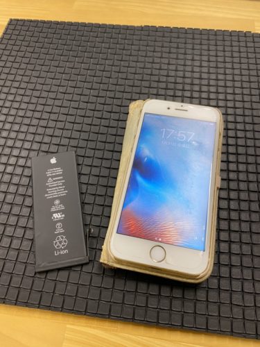  iPhone6s バッテリー交換　川越市　2002012