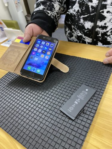 iPhone7　バッテリー交換　川越市から　200205